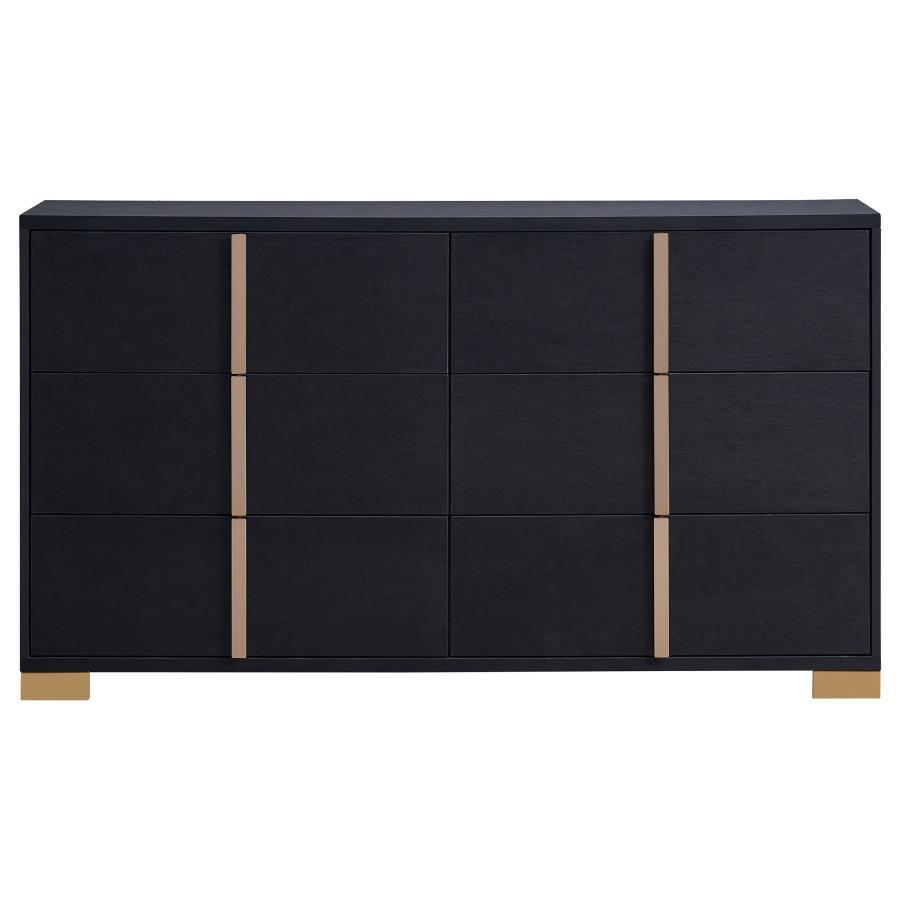 Marceline - 6 - Drawer Dresser Dressers by Coaster Fine Furniture - Walls Furniture & Mattress