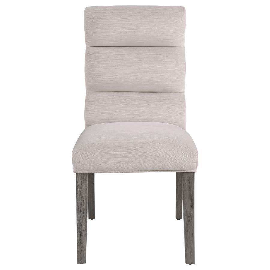 Carla - Upholstered Dining Side Chair (Set of 2) Chair Sets by Coaster Fine Furniture - Walls Furniture & Mattress