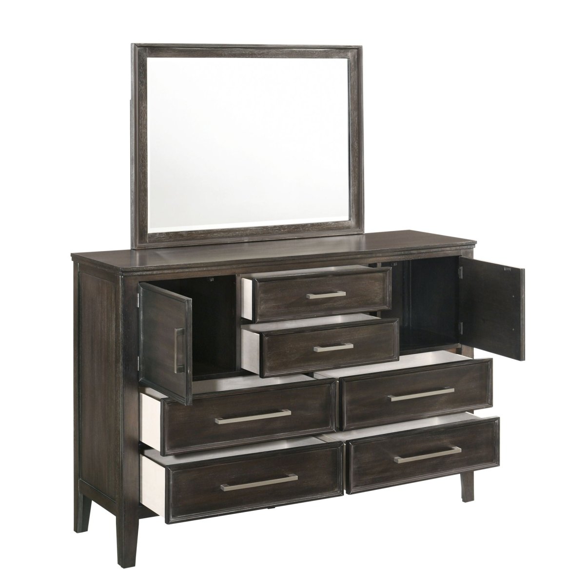 Andover - Dresser & Mirror Dresser & Mirror by New Classic - Walls Furniture & Mattress