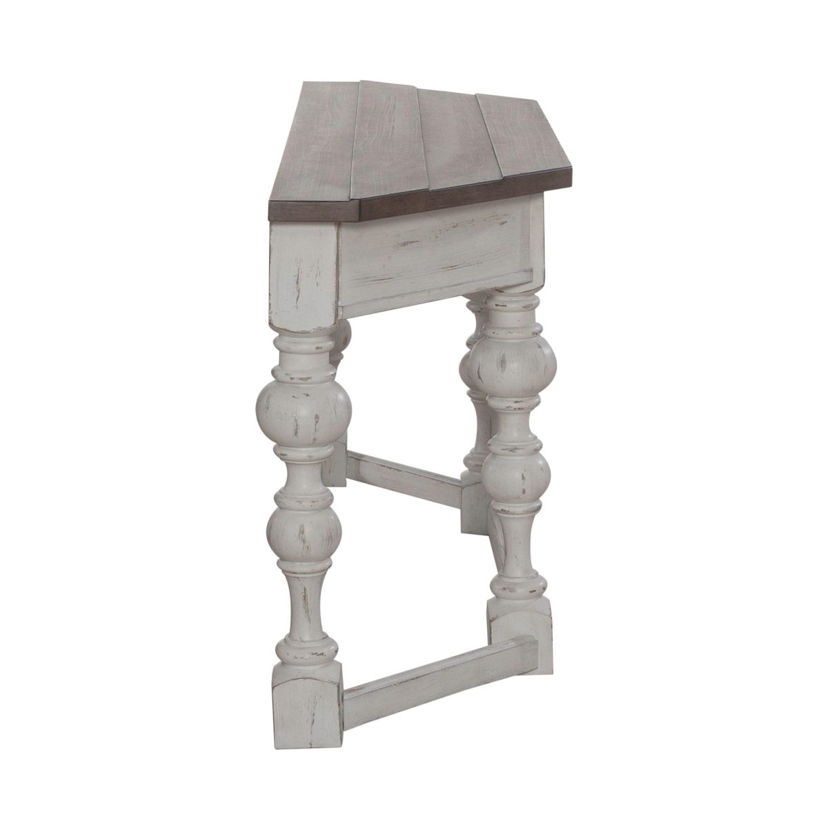 River Place - Accent Console Table - White Console Tables by Liberty Furniture - Walls Furniture & Mattress