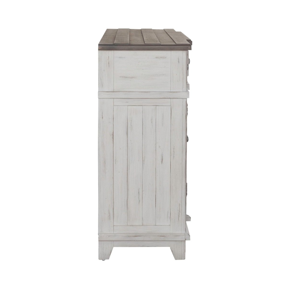 River Place - Breakfront Server Servers by Liberty Furniture - Walls Furniture & Mattress