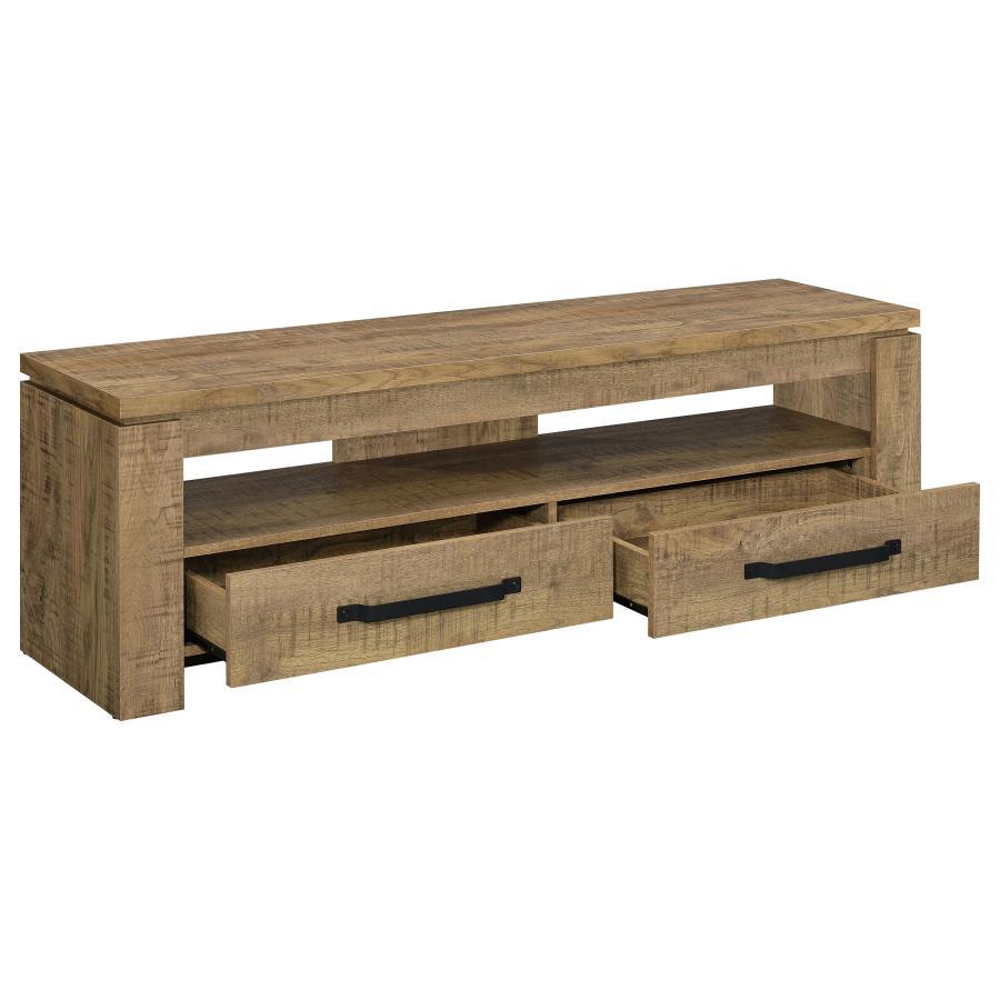 Elkton - 2 - Drawer Engineered Wood 59" TV Stand TV Stands by CoasterEssence - Walls Furniture & Mattress