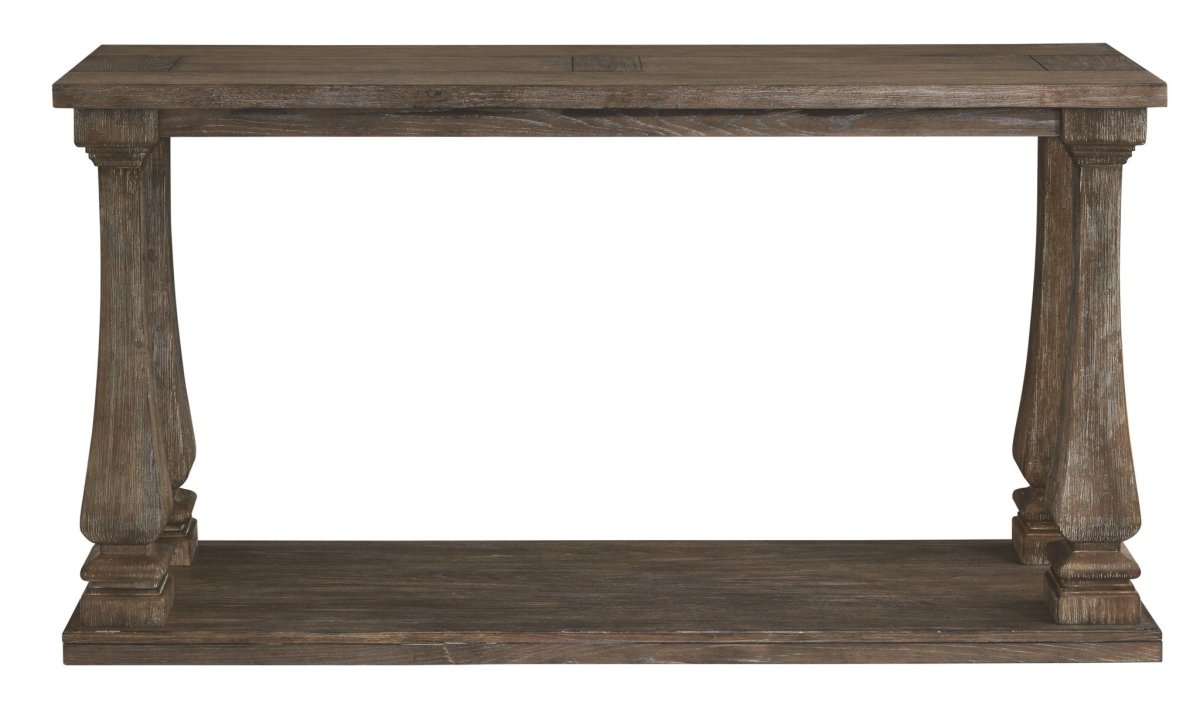 Johnelle - Sofa Table - Gray Sofa Tables by Signature Design by Ashley® - Walls Furniture & Mattress