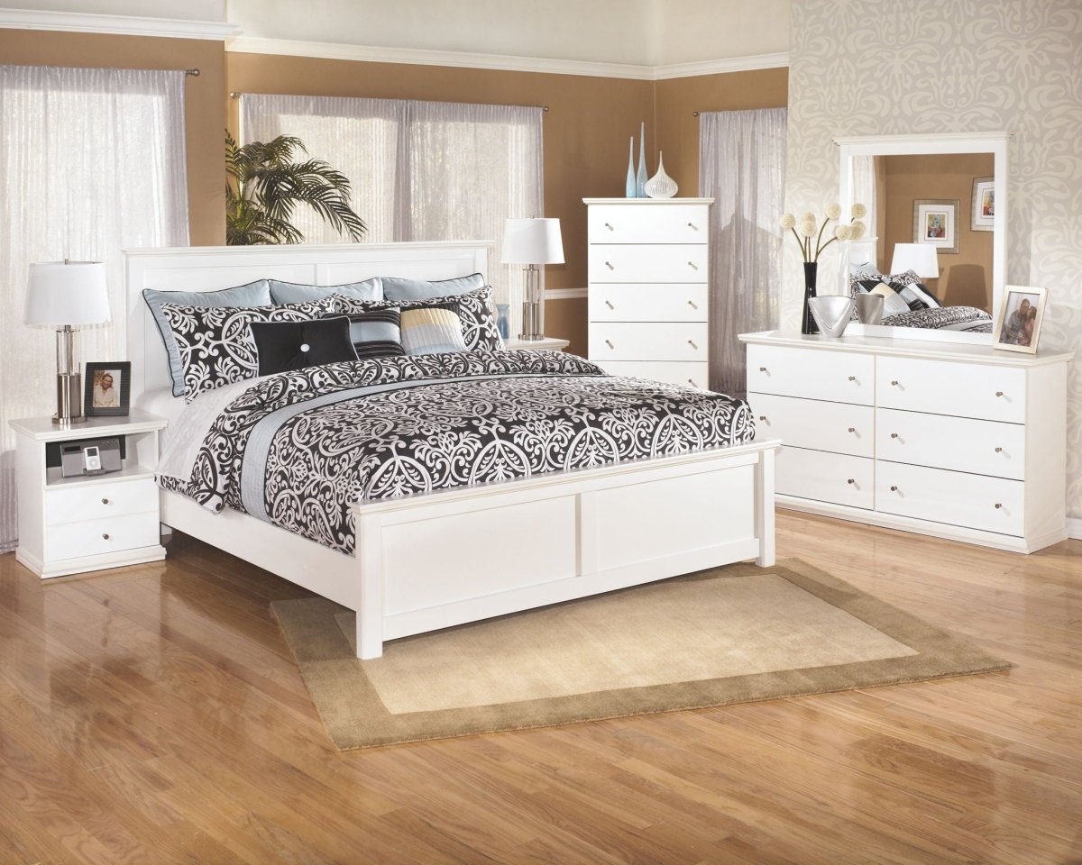 Bostwick Shoals - One Drawer Night Stand - White Accent Nightstands by Signature Design by Ashley® - Walls Furniture & Mattress