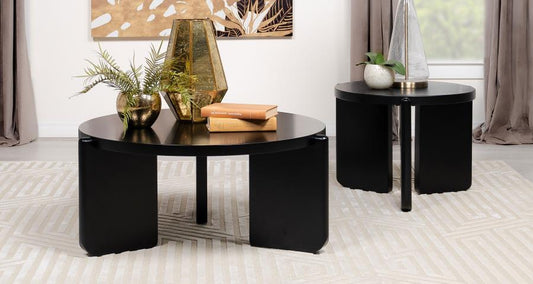 Cordova - Solid Wood Coffee And End Table Set Table Sets by Coaster Fine Furniture - Walls Furniture & Mattress