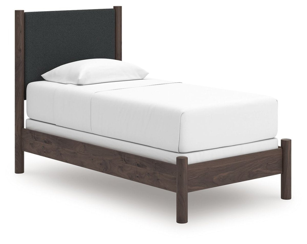 Pamytta - Upholstered Panel Bed Upholstered Beds by Signature Design by Ashley® - Walls Furniture & Mattress