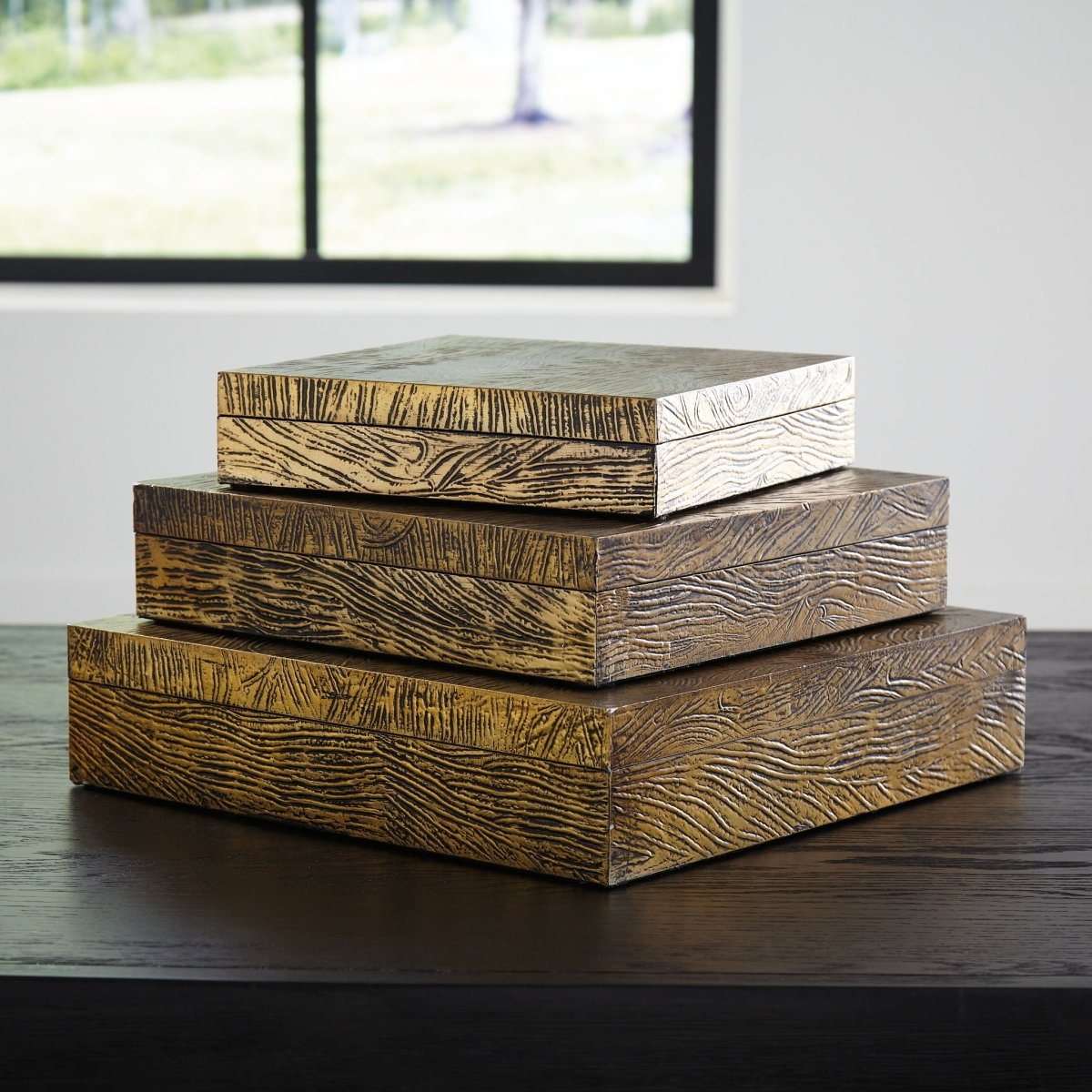 Keldy - Box Set Baskets & Boxes by Signature Design by Ashley® - Walls Furniture & Mattress