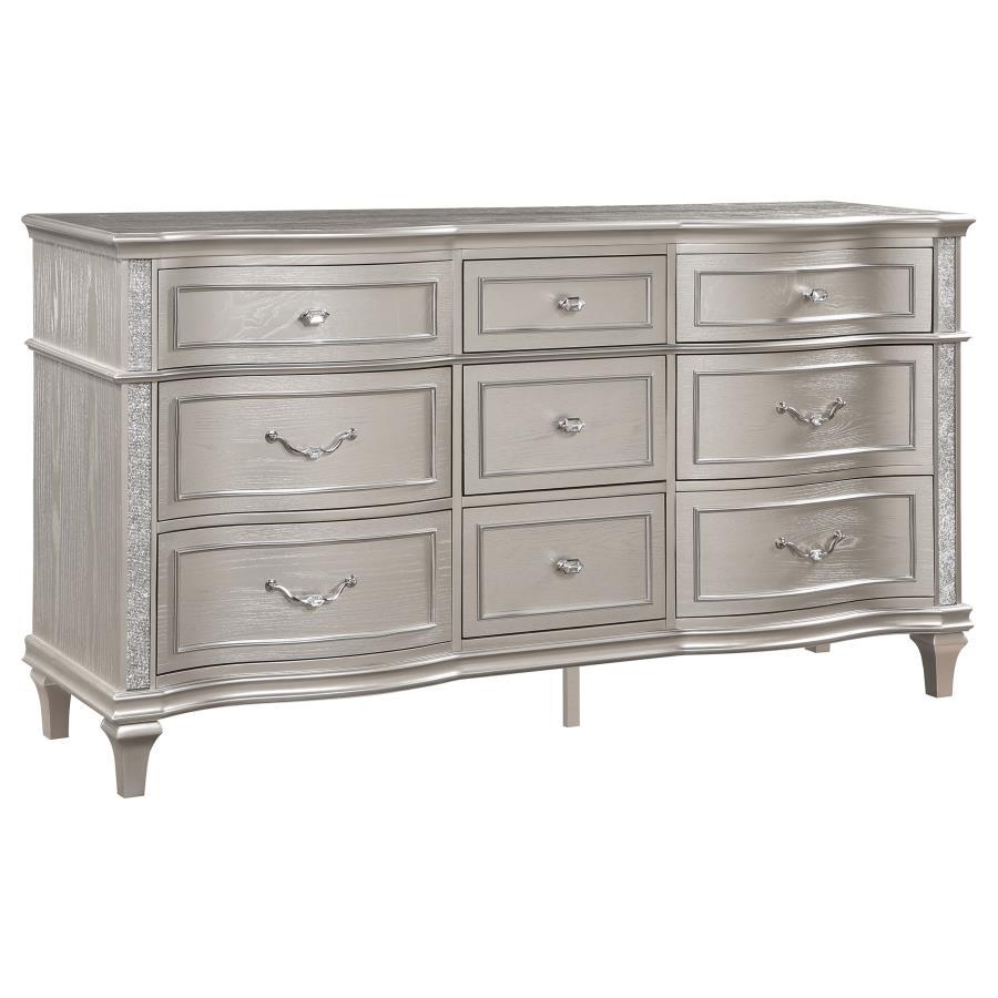 Evangeline - 9 - Drawer Dresser Dressers by CoasterElevations - Walls Furniture & Mattress