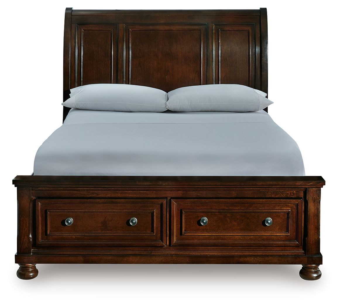 Porter - Sleigh Storage Bed Storage Beds by Millennium® by Ashley - Walls Furniture & Mattress