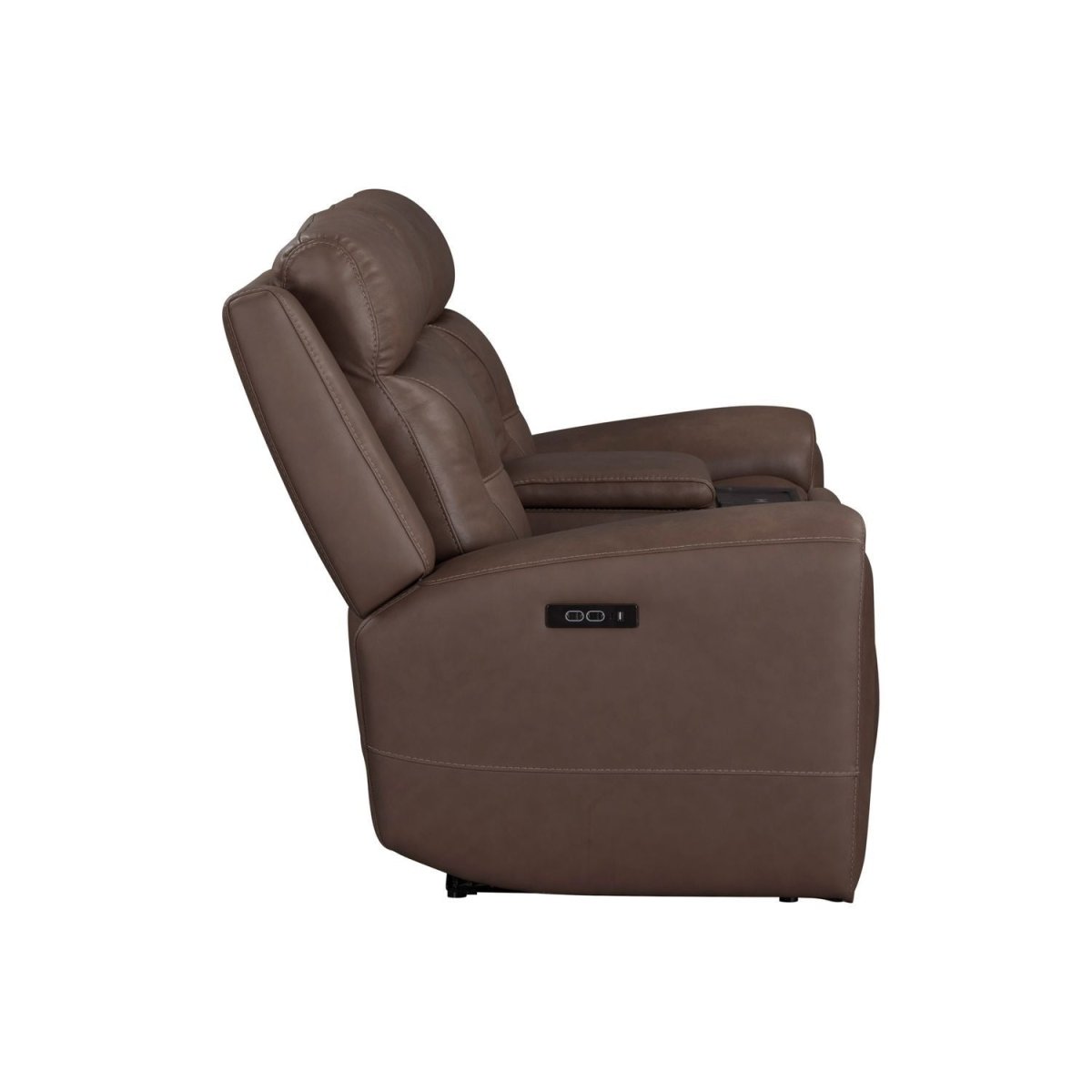 Beckham - Loveseat With Console P2 & ZG - Brown Reclining Loveseats by Liberty Furniture - Walls Furniture & Mattress