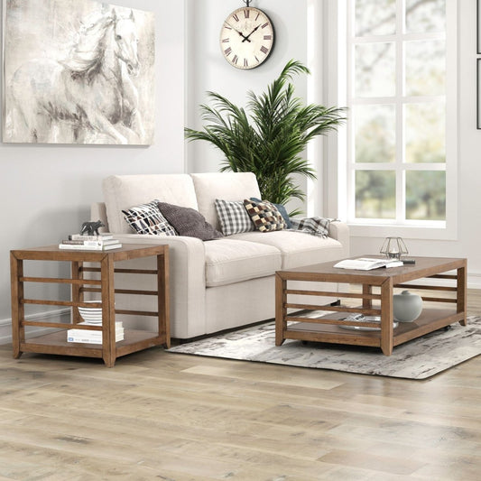 Shaker Lakes - 3 Piece Set - Brown Table Sets by Liberty Furniture - Walls Furniture & Mattress