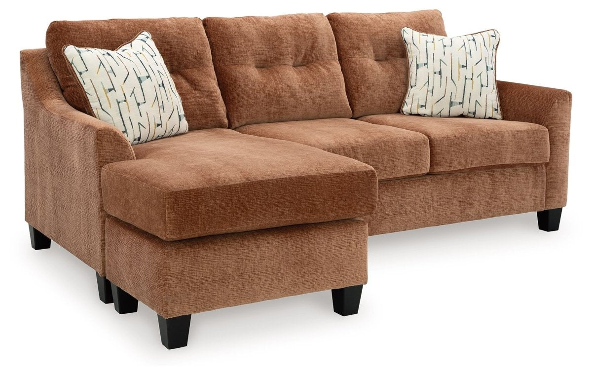 Amity Bay - Sofa Chaise Stationary Sofas by Benchcraft® - Walls Furniture & Mattress