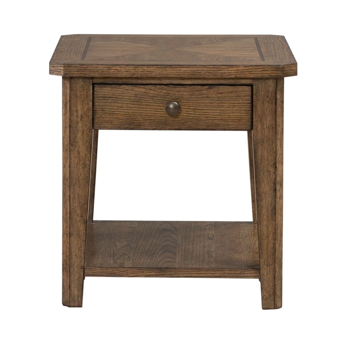 Carolina Park - End Table - Brown End Tables by Liberty Furniture - Walls Furniture & Mattress