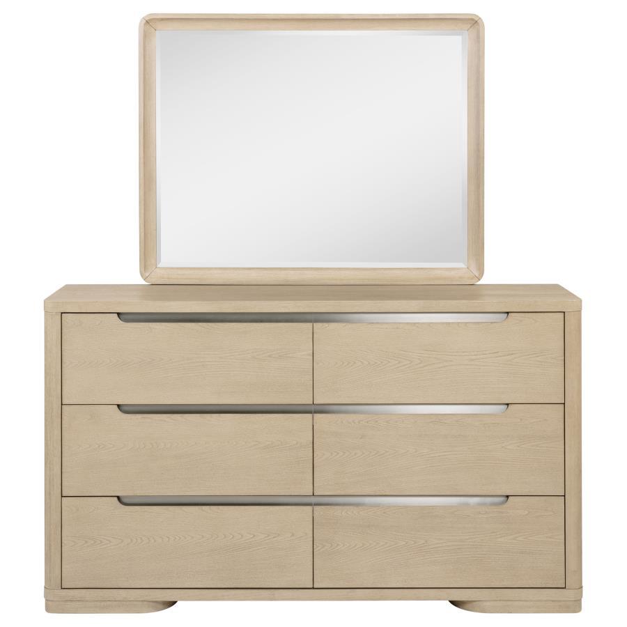 Ladera - 6 - Drawer Bedroom Dresser Dressers by Coaster Fine Furniture - Walls Furniture & Mattress