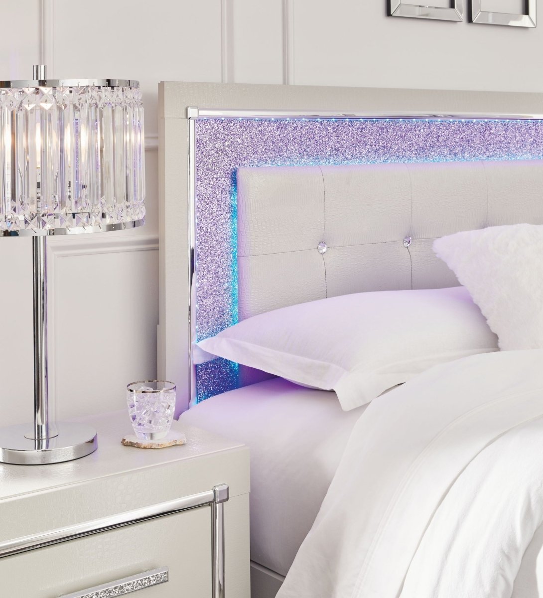 Zyniden - Upholstered Panel Bed Panel Beds by Signature Design by Ashley® - Walls Furniture & Mattress