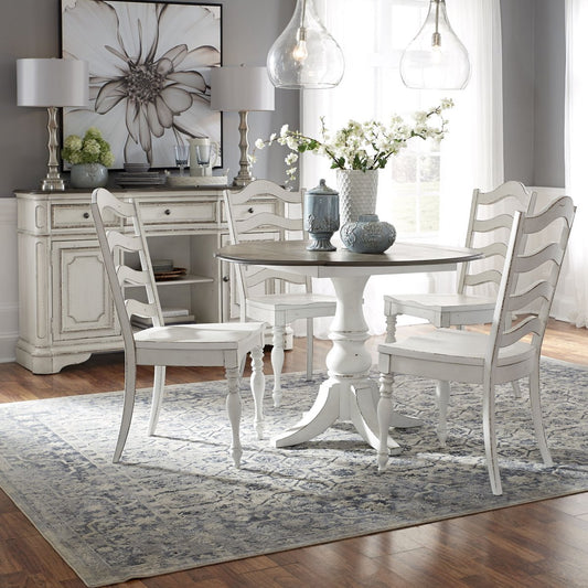 Magnolia Manor - Drop Leaf Set 3 Piece Dining Room Sets by Liberty Furniture - Walls Furniture & Mattress