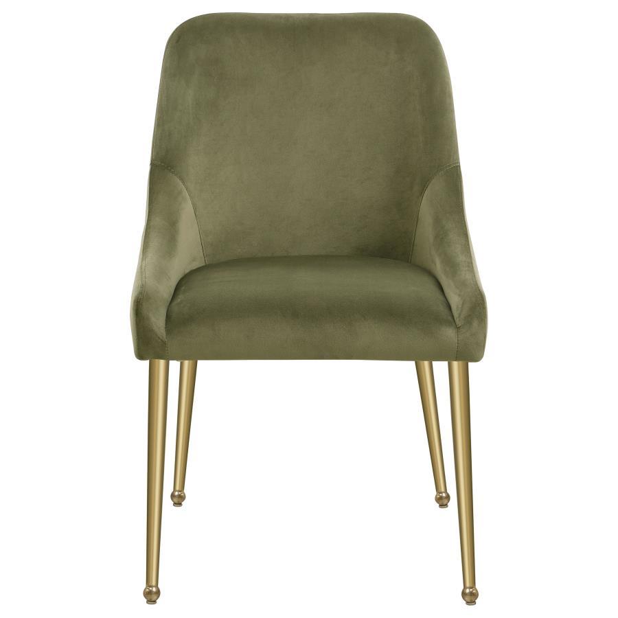 Mayette - Parsons Wingback Dining Side Chair (Set of 2) Chair Sets by Coaster Fine Furniture - Walls Furniture & Mattress
