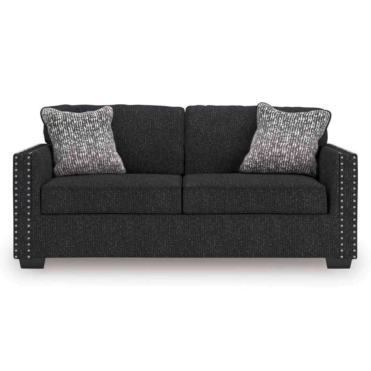 Jasmine Peaks - Sofa - Coal Stationary Sofas by Benchcraft® - Walls Furniture & Mattress