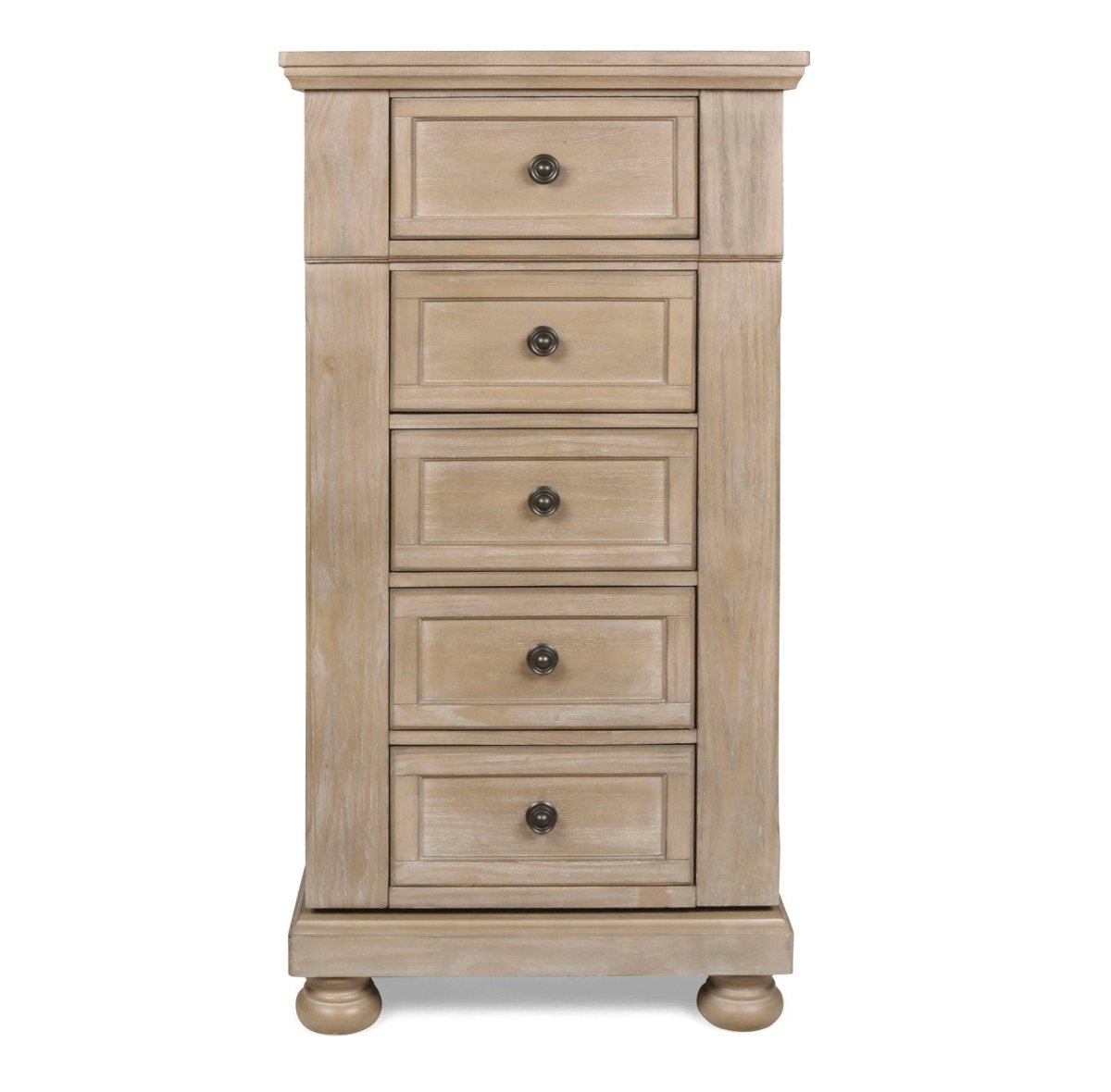 Allegra - Swivel Chest - Pewter Accent Chests by New Classic - Walls Furniture & Mattress