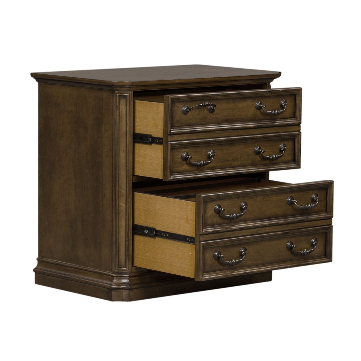 Amelia - Lateral File - Dark Brown Filing Cabinets by Liberty Furniture - Walls Furniture & Mattress