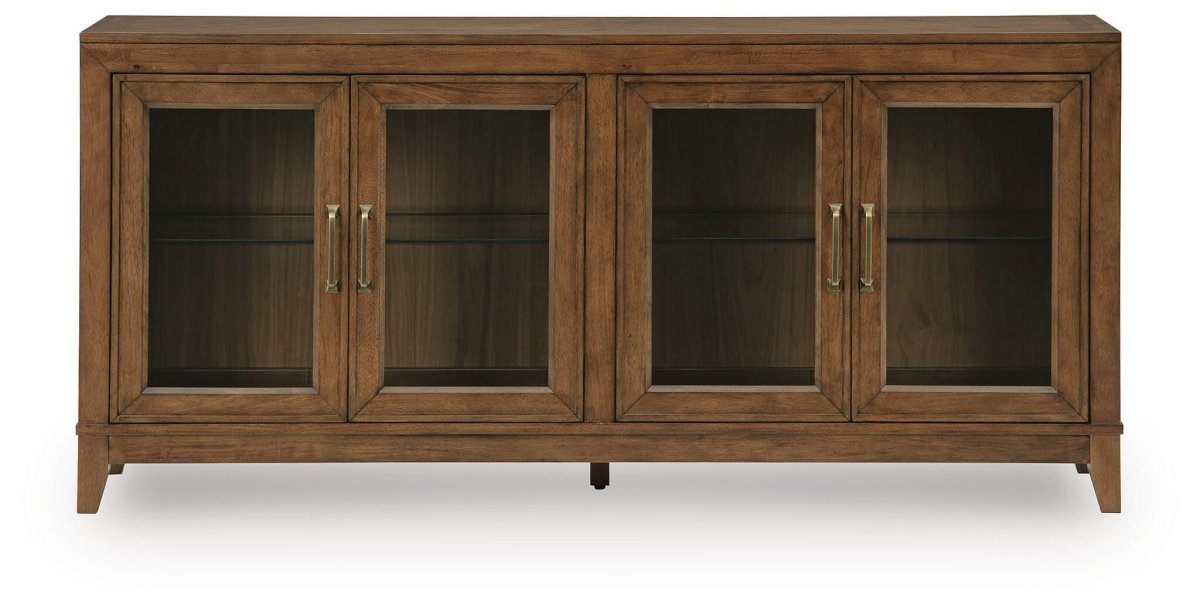 Annswick - Accent Cabinet - Medium Brown Accent Cabinets by Signature Design by Ashley® - Walls Furniture & Mattress