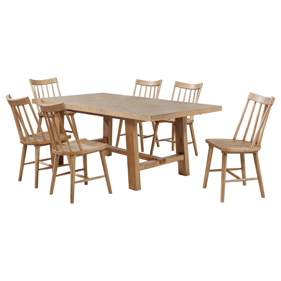 Middleton - Extension Leaf Dining Set 6 Piece Dining Room Sets by Coaster Fine Furniture - Walls Furniture & Mattress