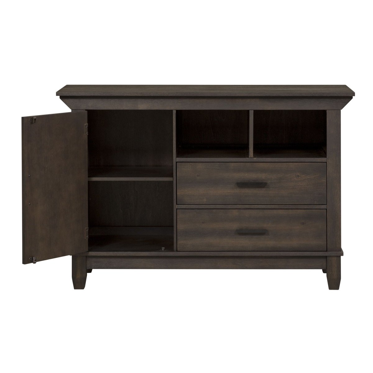 Double Bridge - Sideboard - Dark Brown Sideboards by Liberty Furniture - Walls Furniture & Mattress