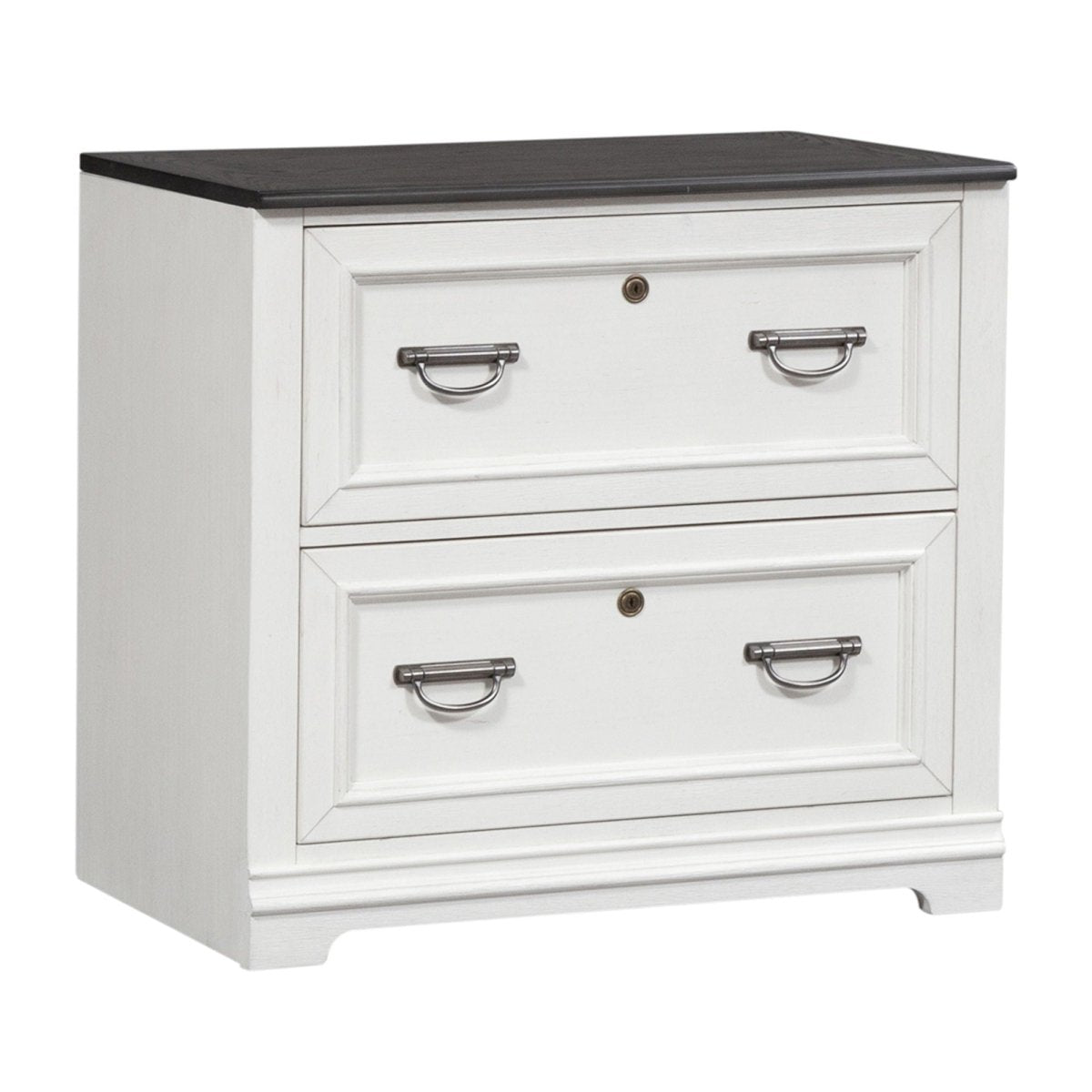Allyson Park - Bunching Lateral File Cabinet - White Filing Cabinets by Liberty Furniture - Walls Furniture & Mattress