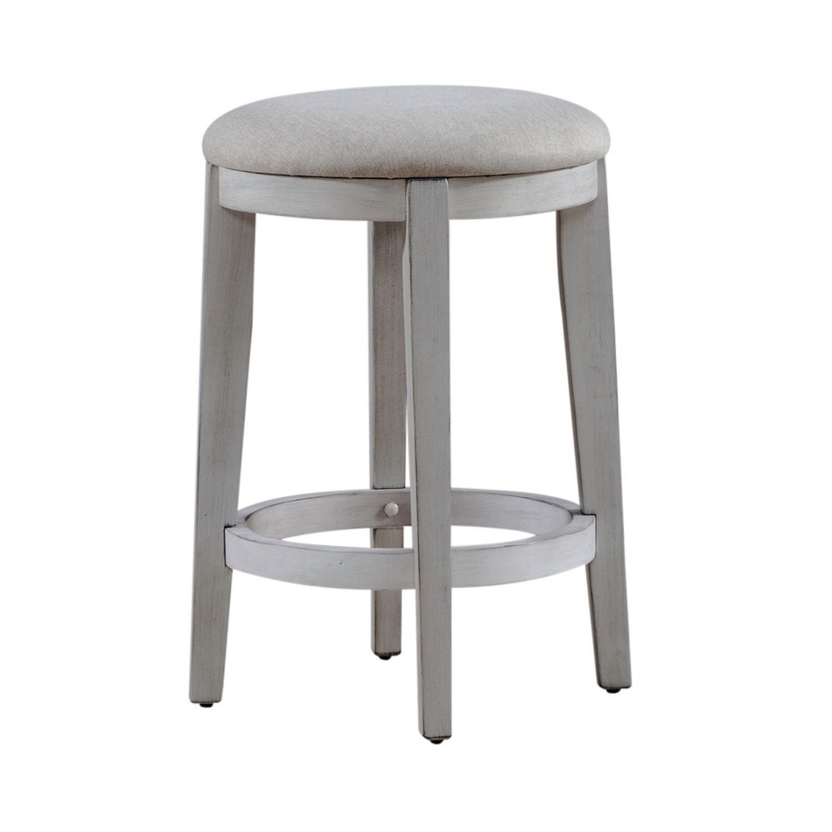 Ocean Isle - Upholstered Console Stool Counter Height (24" - 27") by Liberty Furniture - Walls Furniture & Mattress