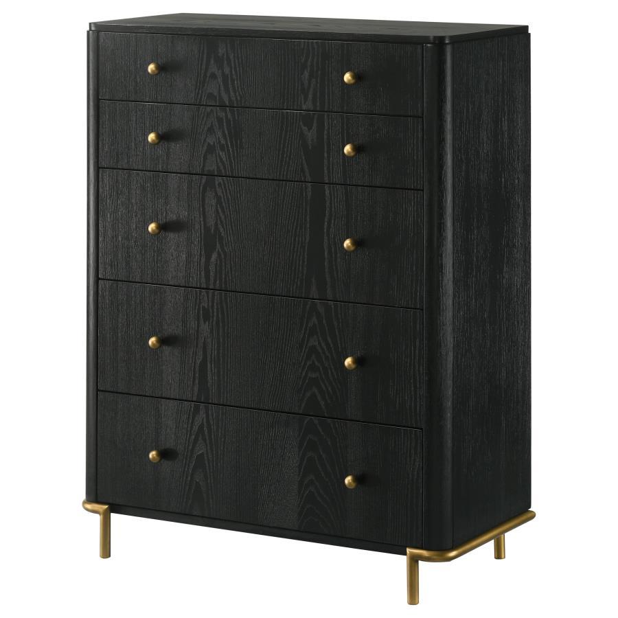 Arini - 5 - Drawer Bedroom Chest Accent Chests by CoasterElevations - Walls Furniture & Mattress