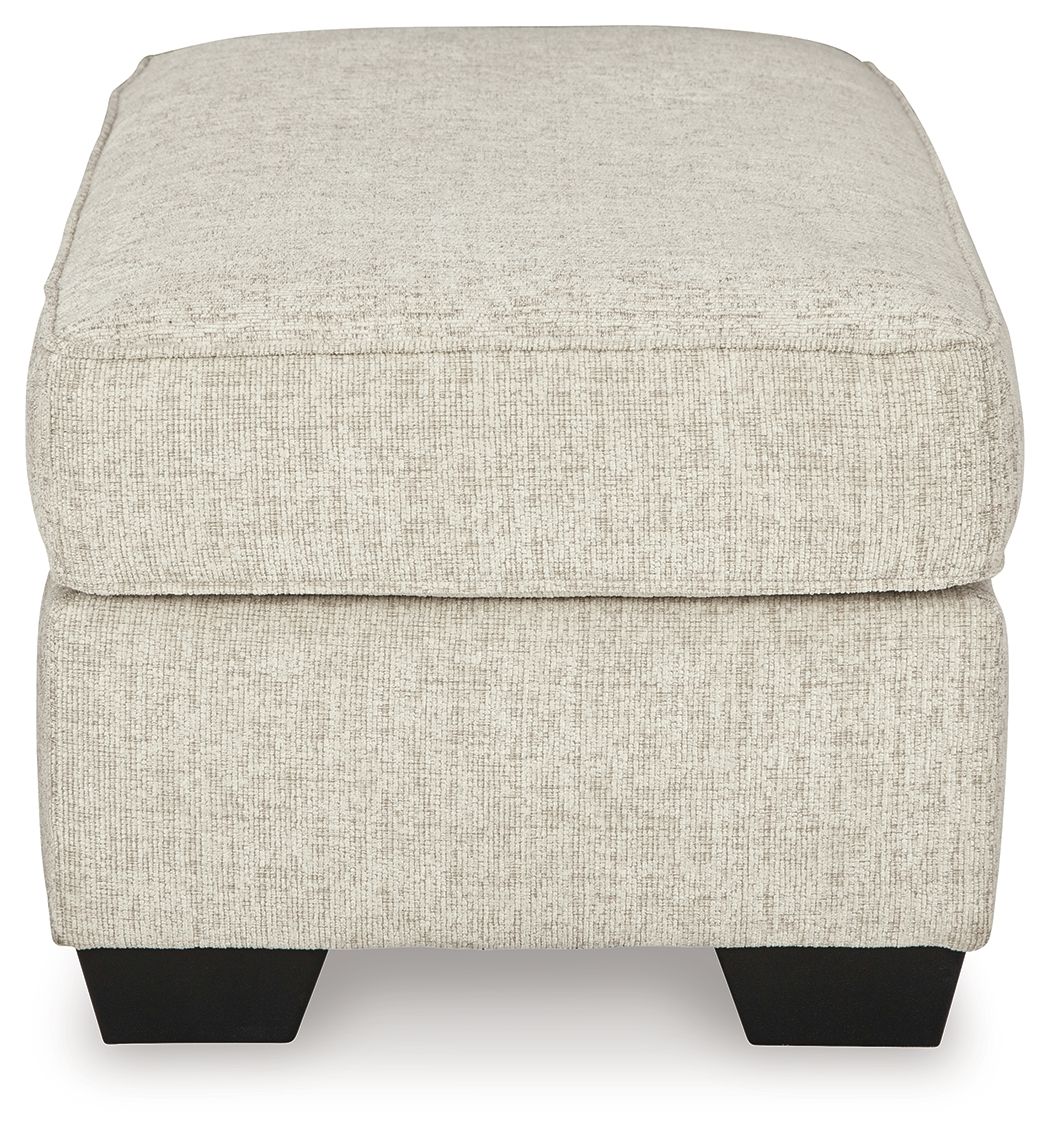 Heartcort - Ottoman - Quartz Upholstered Ottomans by Benchcraft® - Walls Furniture & Mattress