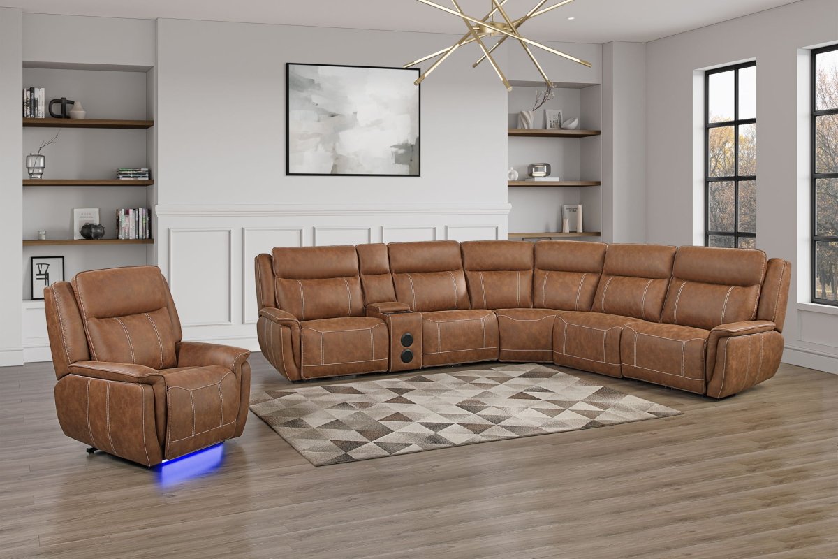 Kyra - Auto Glider Recliner With Power Headrest & Footrest Glider Chairs by New Classic - Walls Furniture & Mattress