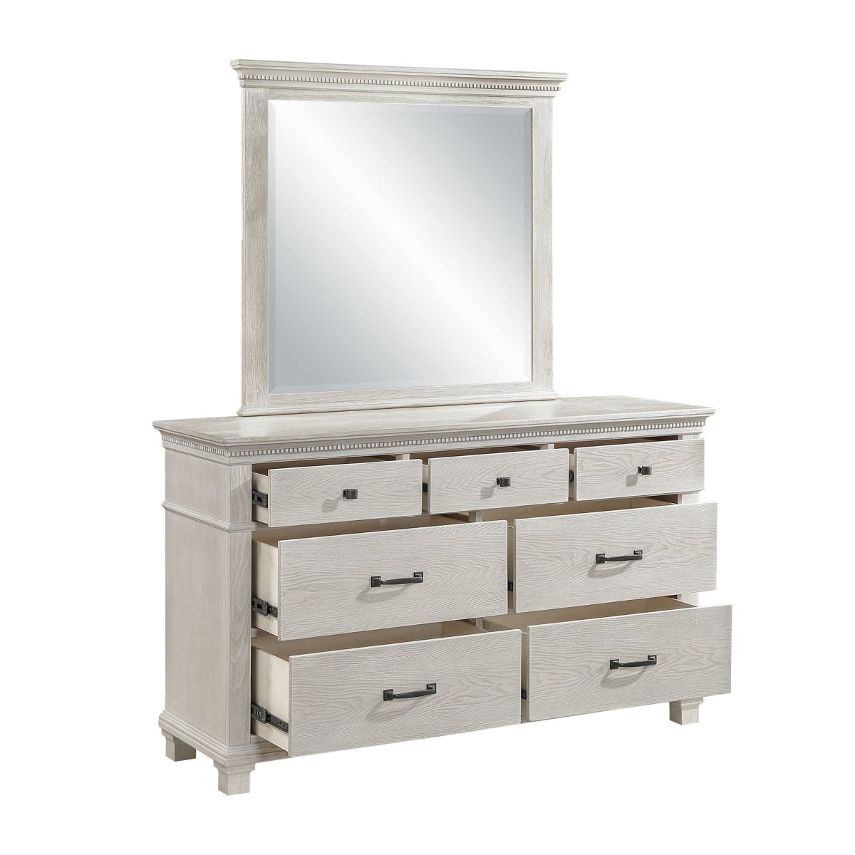 Silver Sands - Dresser Dresser & Mirror by New Classic - Walls Furniture & Mattress