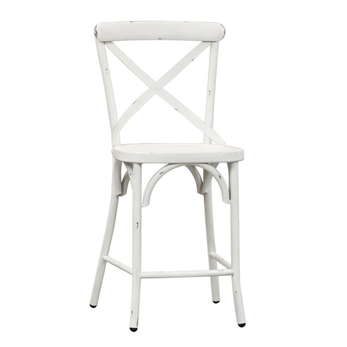 Vintage Series - X Back Counter Chair Counter Chairs by Liberty Furniture - Walls Furniture & Mattress