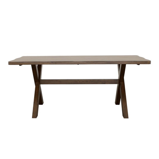 Alston - Rectangular Dining Table - Knotty Nutmeg Dining Tables by CoasterEveryday - Walls Furniture & Mattress