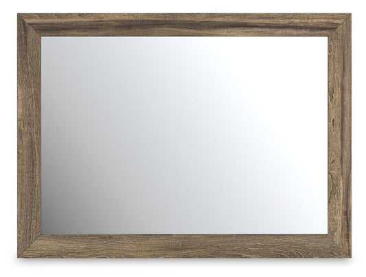 Elbrim - Bedroom Mirror - Brown Mirrors by Signature Design by Ashley® - Walls Furniture & Mattress