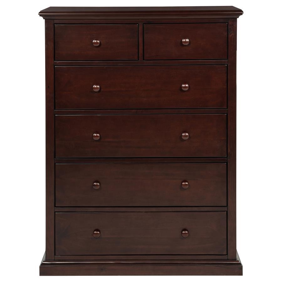 Sumerlin - 6 - Drawer Bedroom Chest Of Drawers Accent Chests by Coaster Fine Furniture - Walls Furniture & Mattress