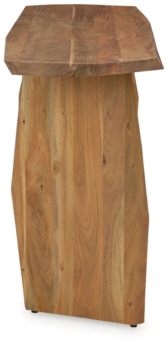 Holward - Console Sofa Table - Natural Console Tables by Signature Design by Ashley® - Walls Furniture & Mattress