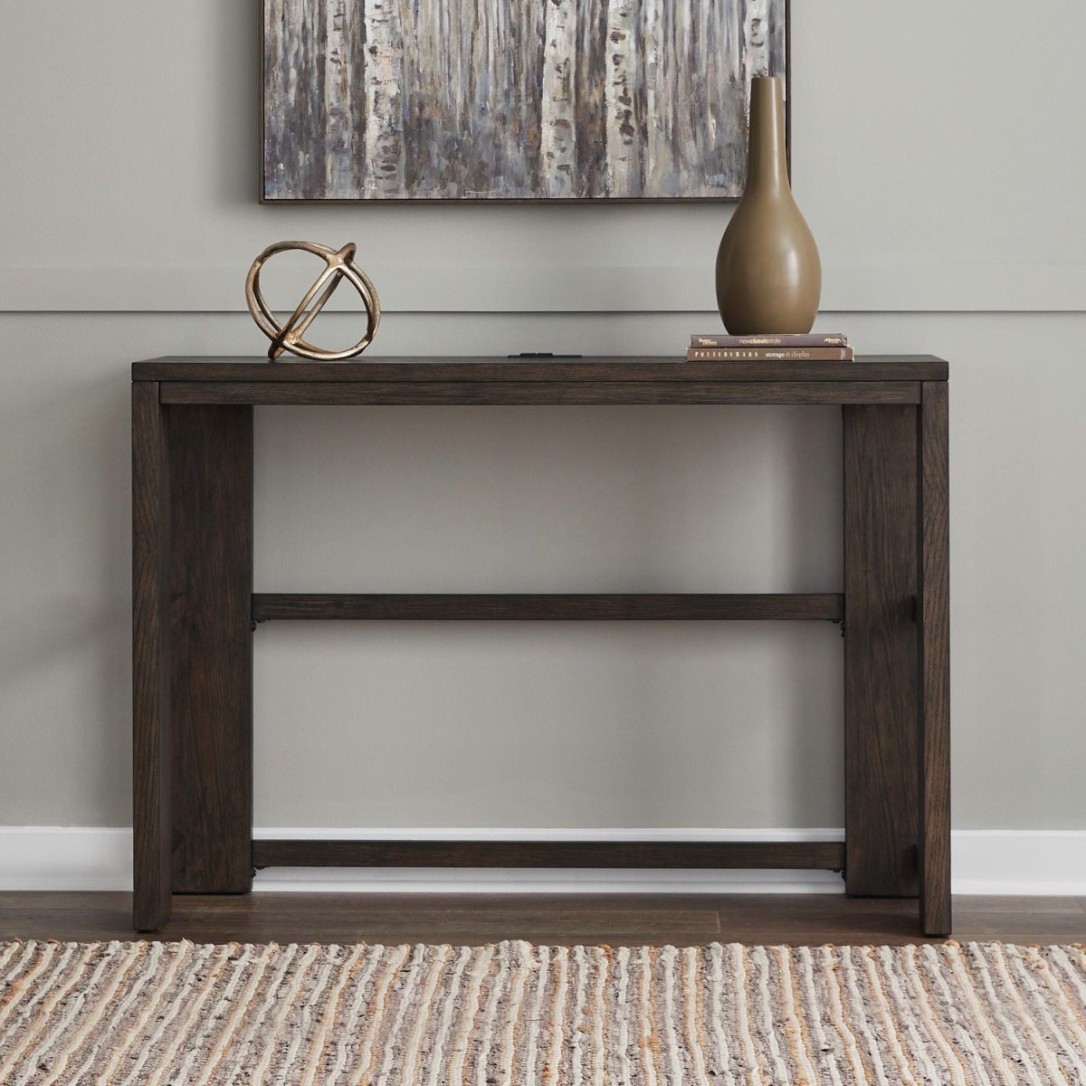 Harrison - Console Table - Brown Console Tables by Liberty Furniture - Walls Furniture & Mattress