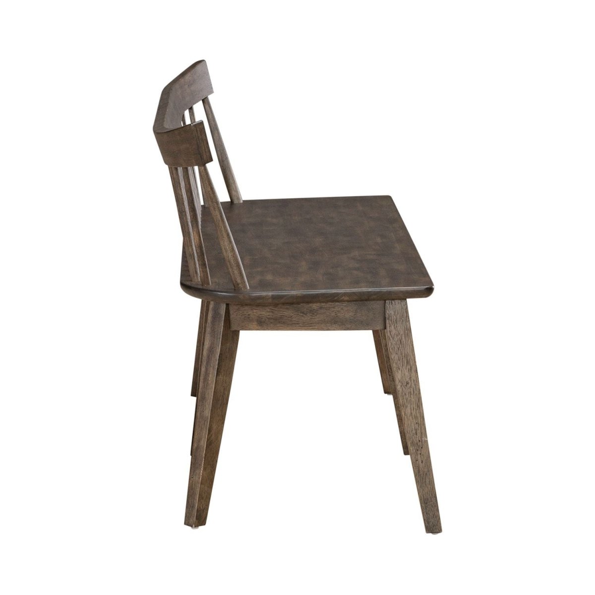 Midland Falls - Spindle Back Bench (RTA) - Dark Brown Dining Benches by Liberty Furniture - Walls Furniture & Mattress