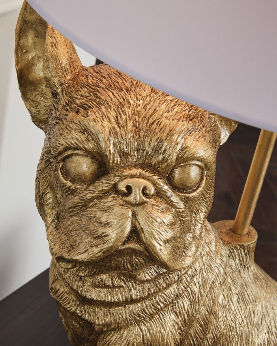 Wadeland - Poly Table Lamp - Gold Finish Table Lamps by Signature Design by Ashley® - Walls Furniture & Mattress