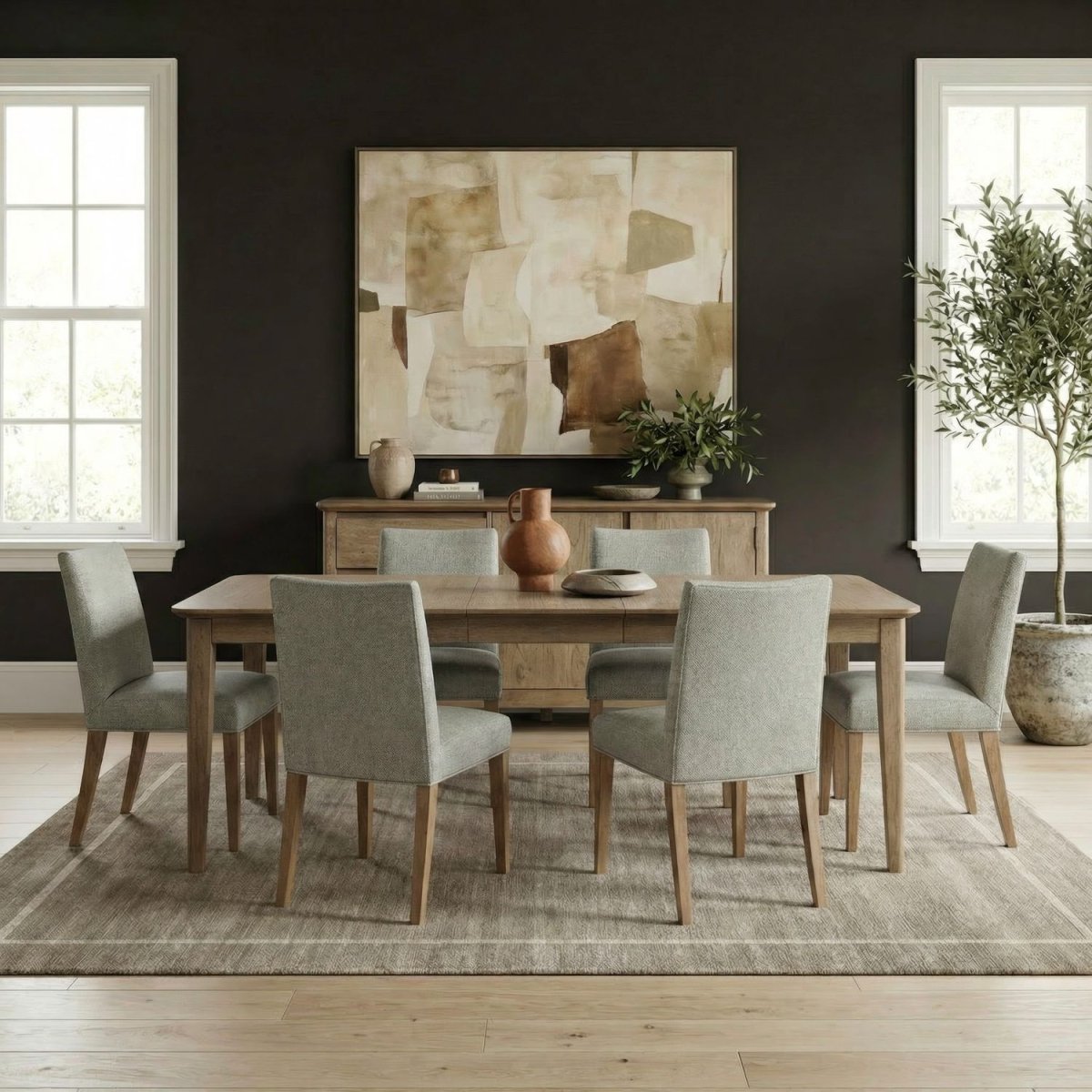 Hendrix Place - Rectangular Table Set 5 Piece Dining Room Sets by Liberty Furniture - Walls Furniture & Mattress