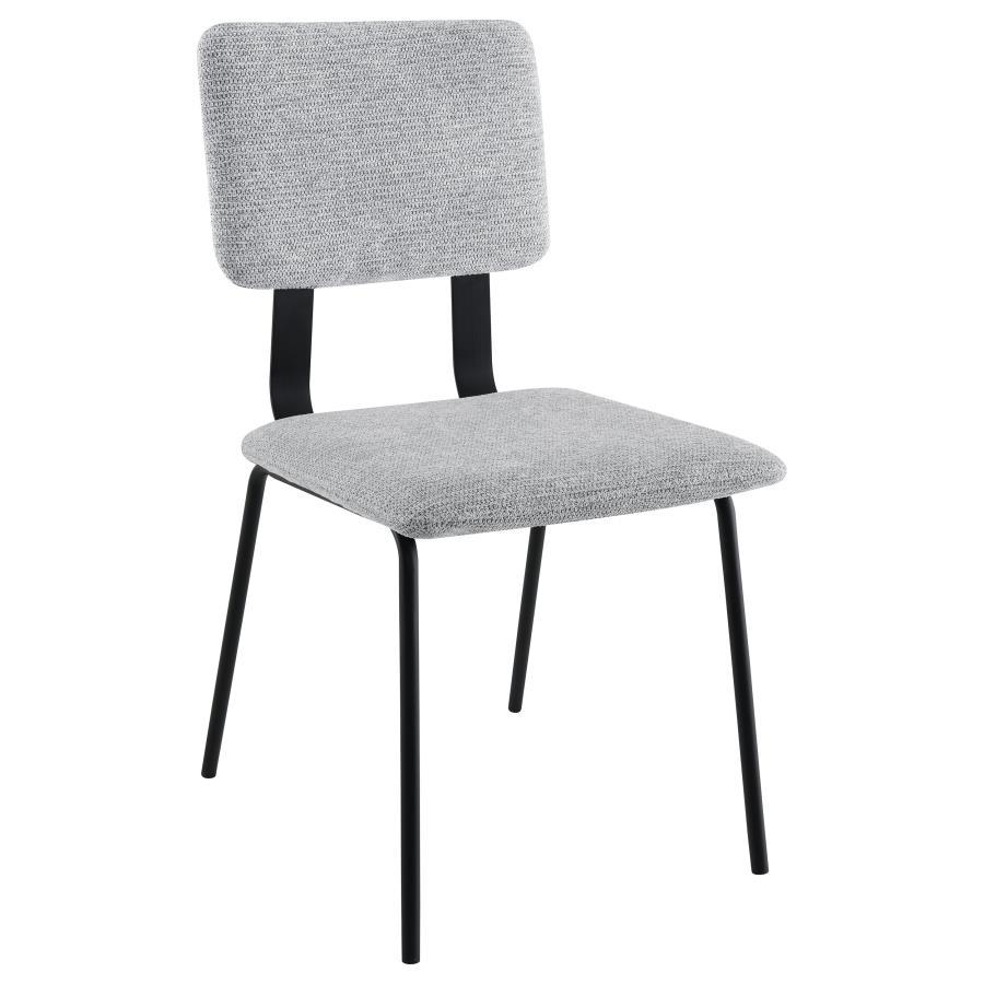 Calla - Fabric Upholstered Dining Side Chair (Set of 2) Chair Sets by Coaster Fine Furniture - Walls Furniture & Mattress