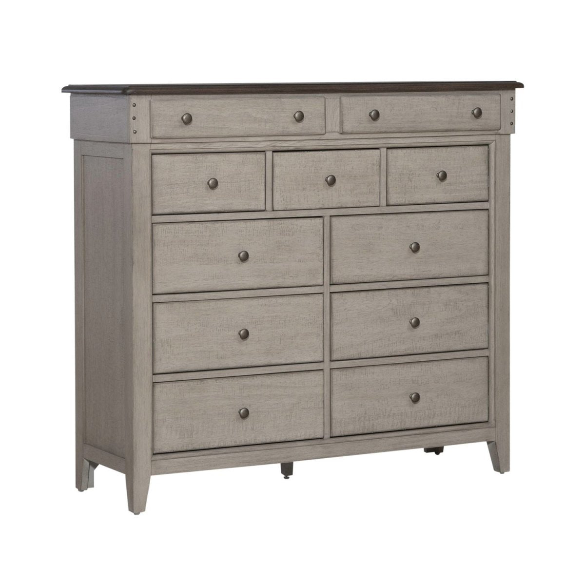 Ivy Hollow - 11 Drawer Chesser - White Dressers by Liberty Furniture - Walls Furniture & Mattress