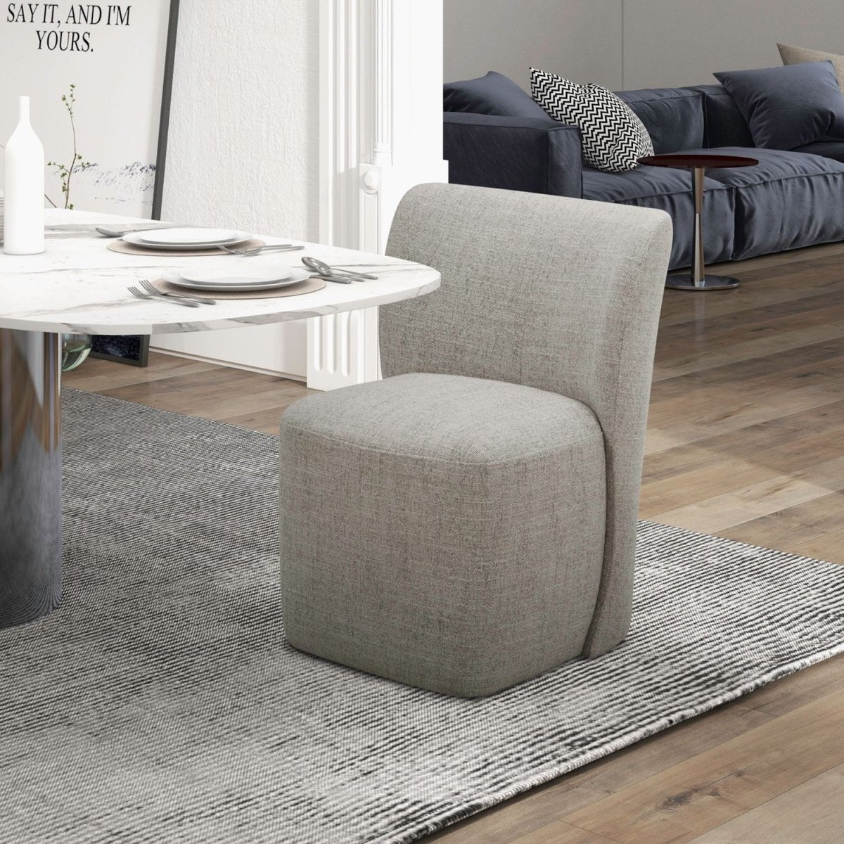 Accent Dining - Dining Chair With Casters Accent Side Chairs by Liberty Furniture - Walls Furniture & Mattress