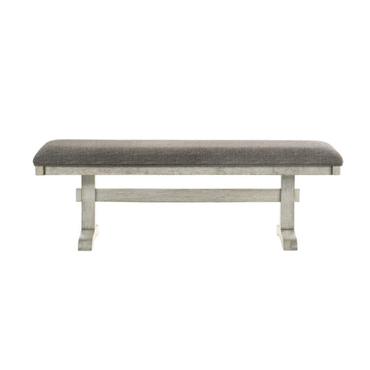 Hallendale - Upholstered Dining Bench (RTA) - White Upholstered Benches by Liberty Furniture - Walls Furniture & Mattress