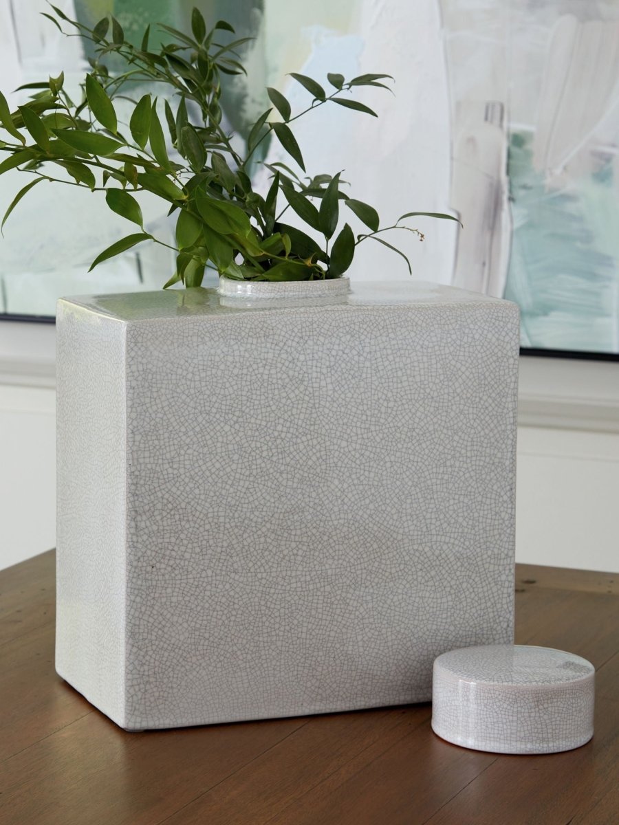 Haddworth - Jar Vases & Jars by Signature Design by Ashley® - Walls Furniture & Mattress