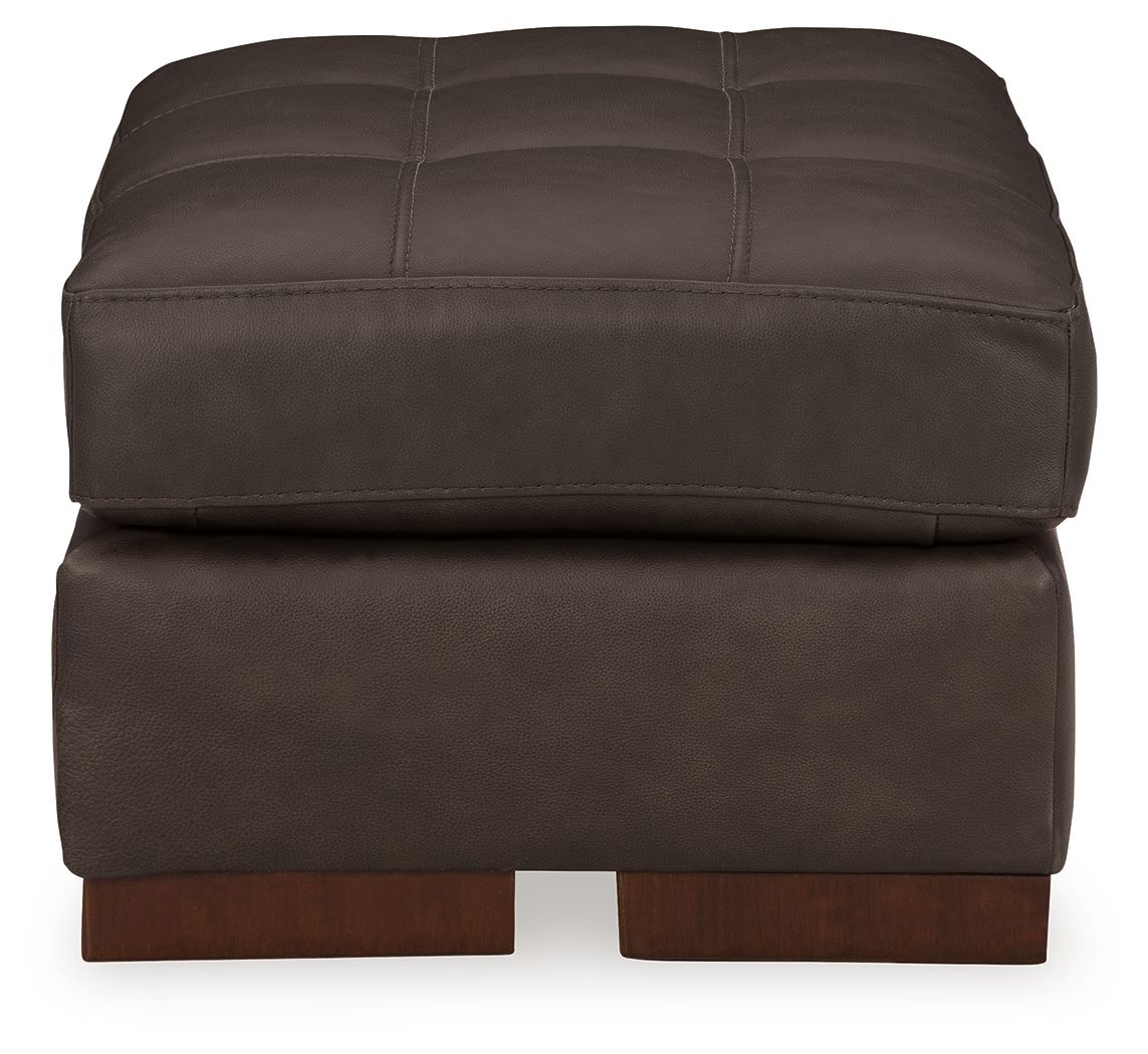 Luigi - Ottoman - Thunder Upholstered Ottomans by Signature Design by Ashley® - Walls Furniture & Mattress
