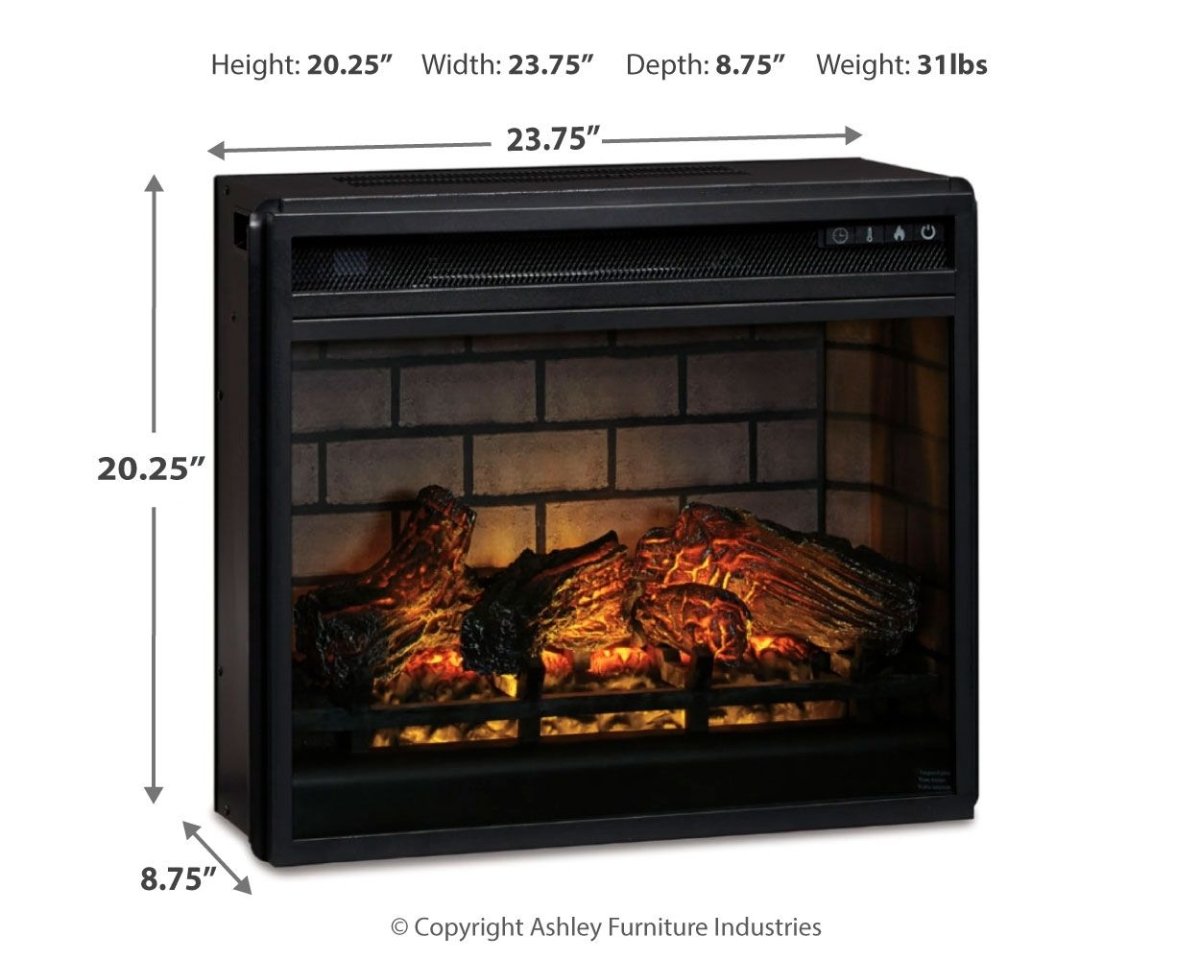 Entertainment Accessories - Fireplace Insert Infrared Fireplace Inserts by Signature Design by Ashley® - Walls Furniture & Mattress