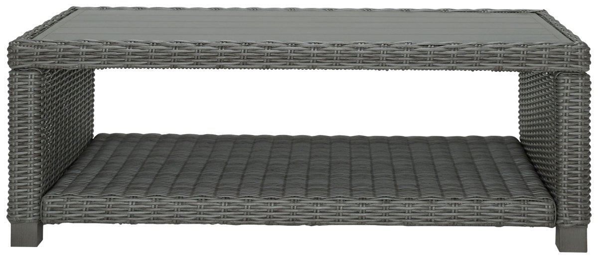 Elite Park - Rectangular Cocktail Table - Gray Coffee Tables by Signature Design by Ashley® - Walls Furniture & Mattress